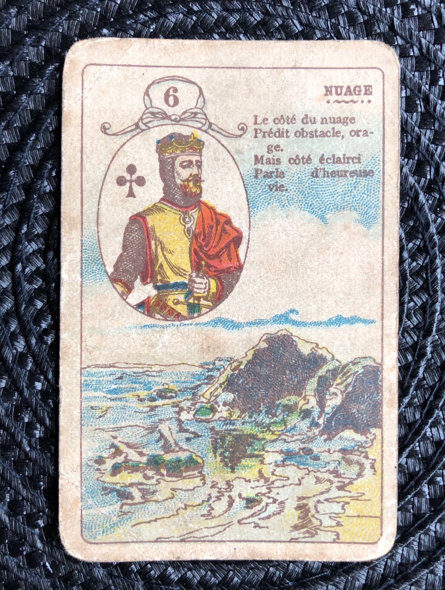 Lenormand Cards 6 Clouds Lenormand Card Studies Tarot, Tea, & Me