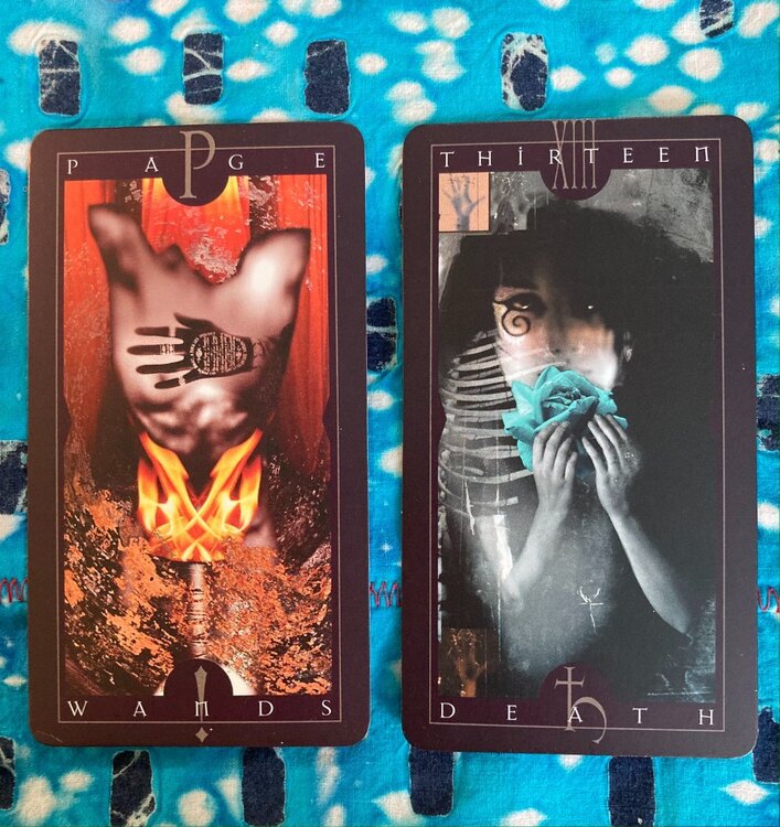 Vertigo Page of Wands and Death.JPG