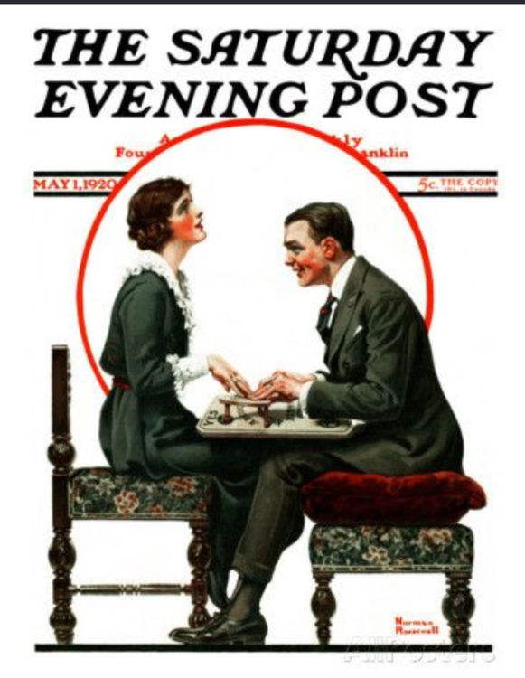 ouija lovers 1920 Rockwell.png