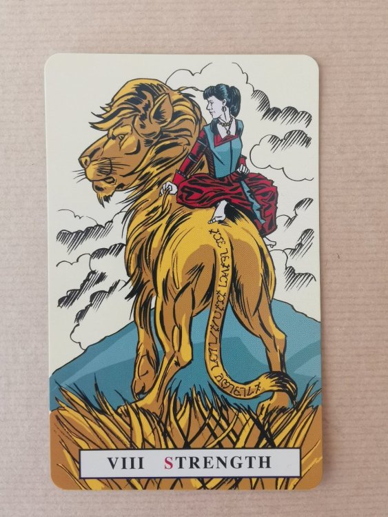English Magic Tarot Strength.jpg